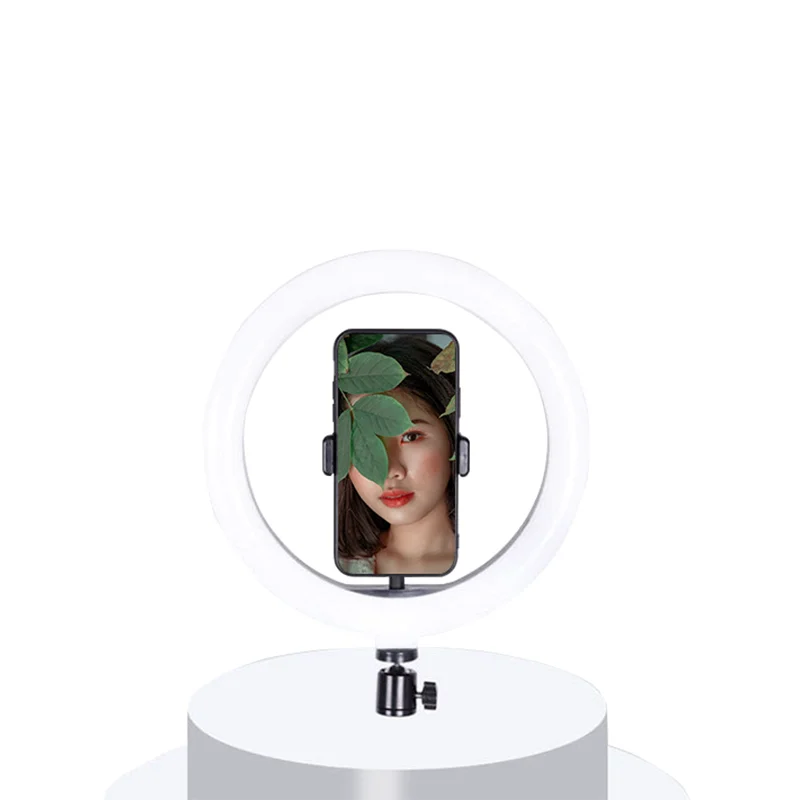 Custom Adjustable selfie mobile phone fill light led ring lamp photo light studio photo shoot  ring light