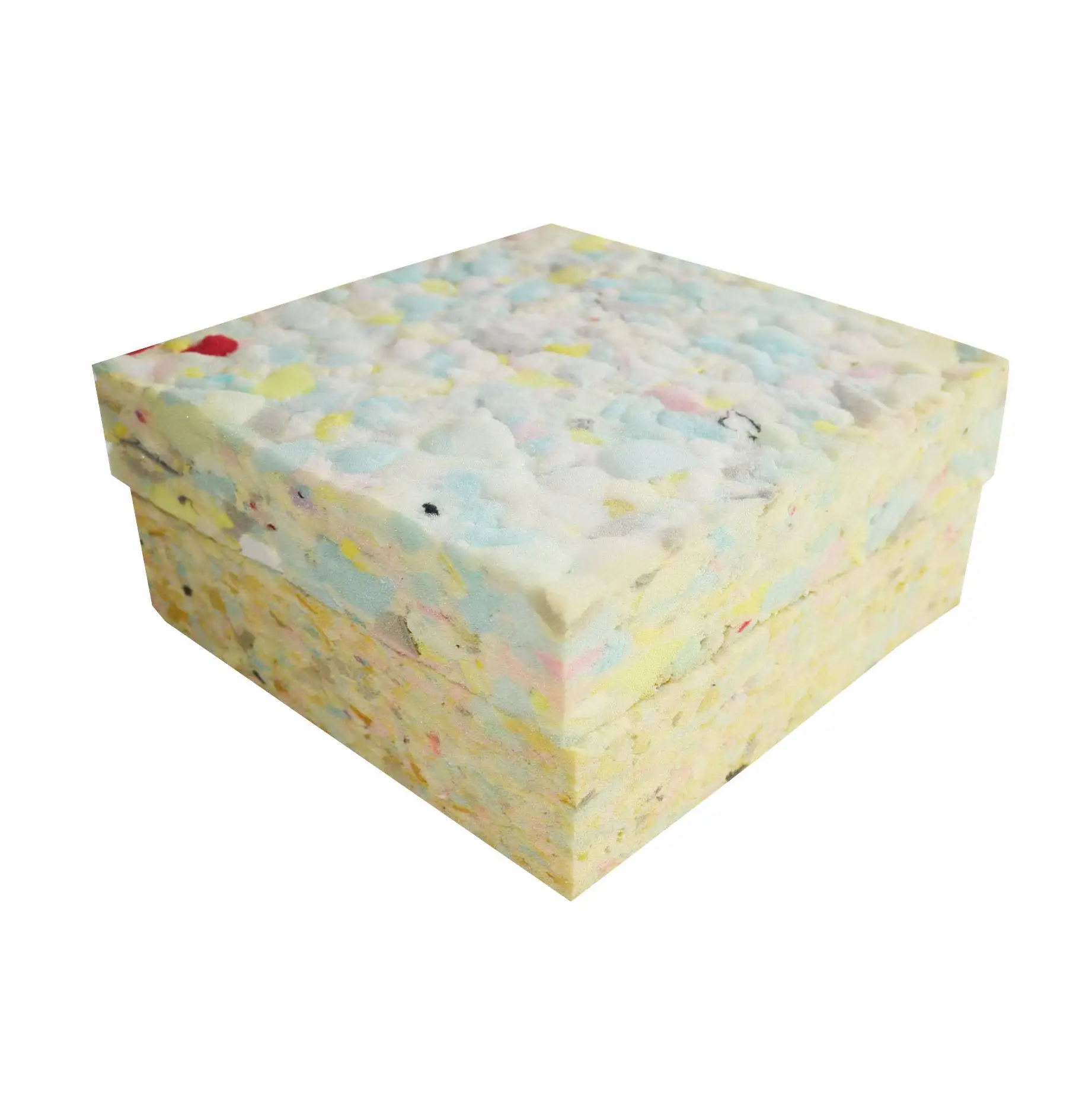 Customized high hardness recycled foam furniture filling material manufacturers direct sale