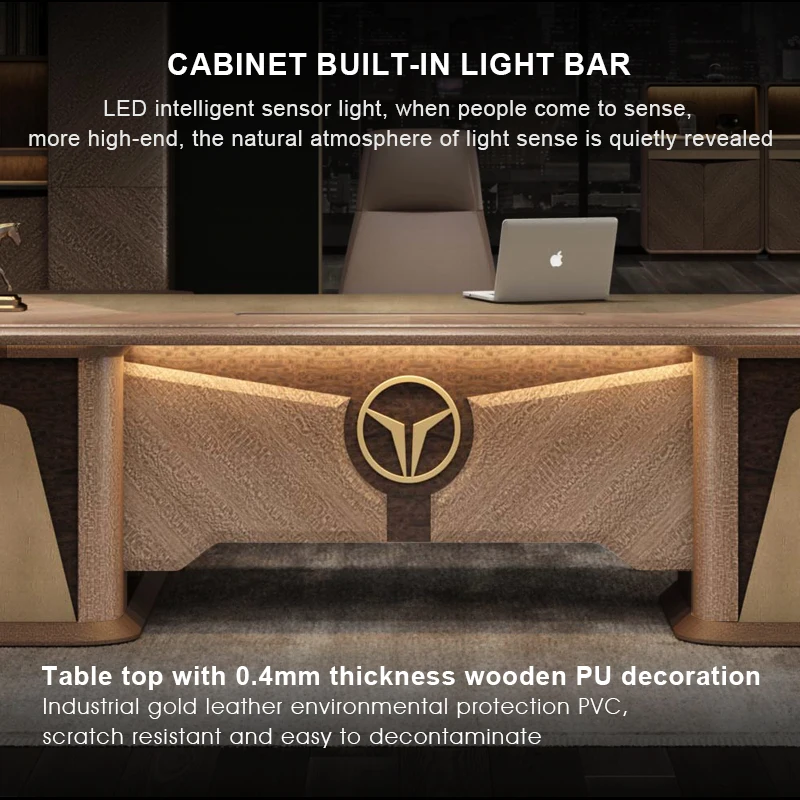 Modern Office Desk Furniture Workstation Table Designs Ceo Boss Director Executive Desk Classic Office Desk