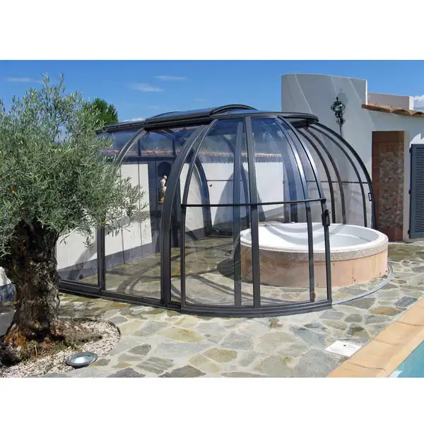 Customized Technical Tempered Glass Aluminum Sunrooms