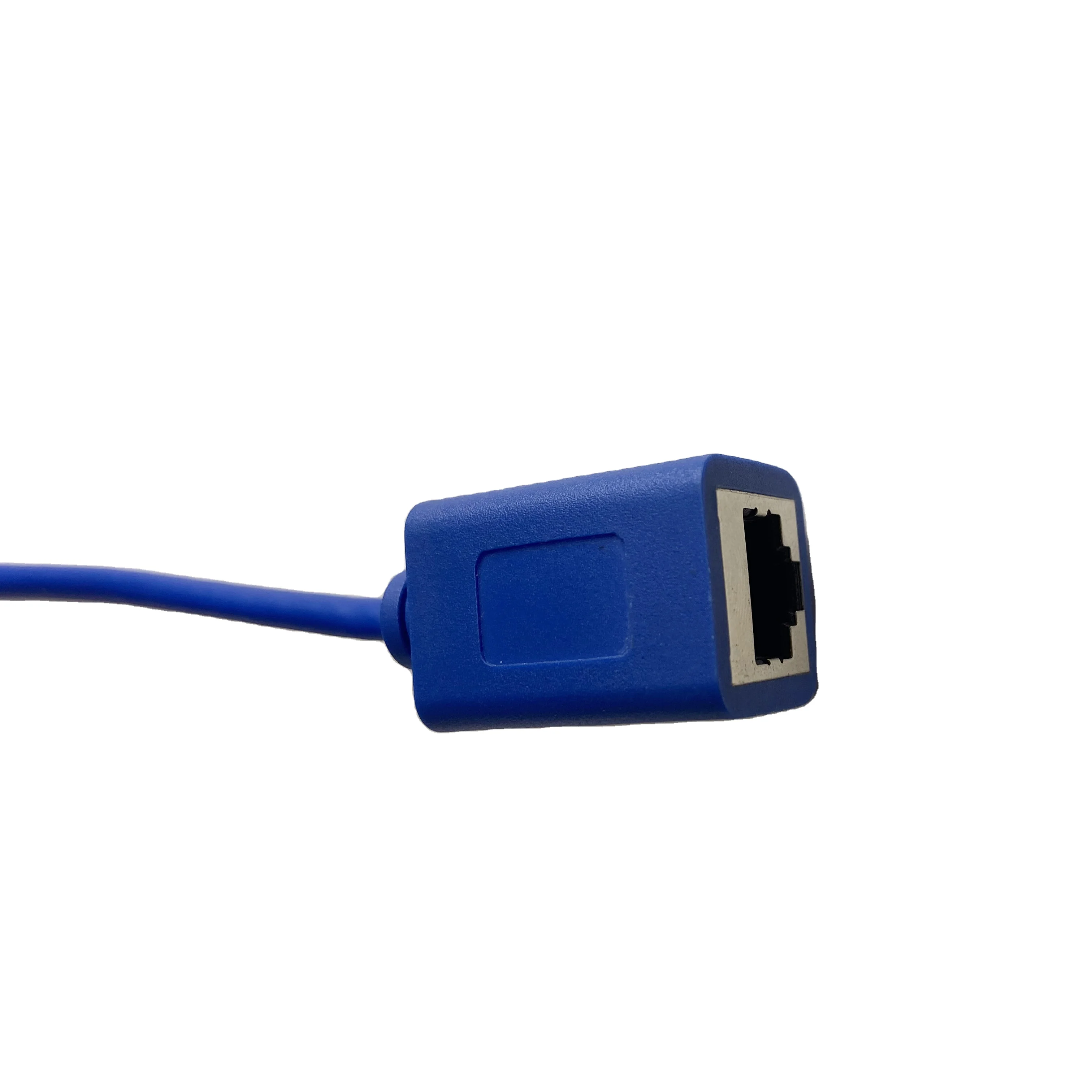 cable patch cord 28awg network cable cat 6 with 90 degree ftp slim male to female