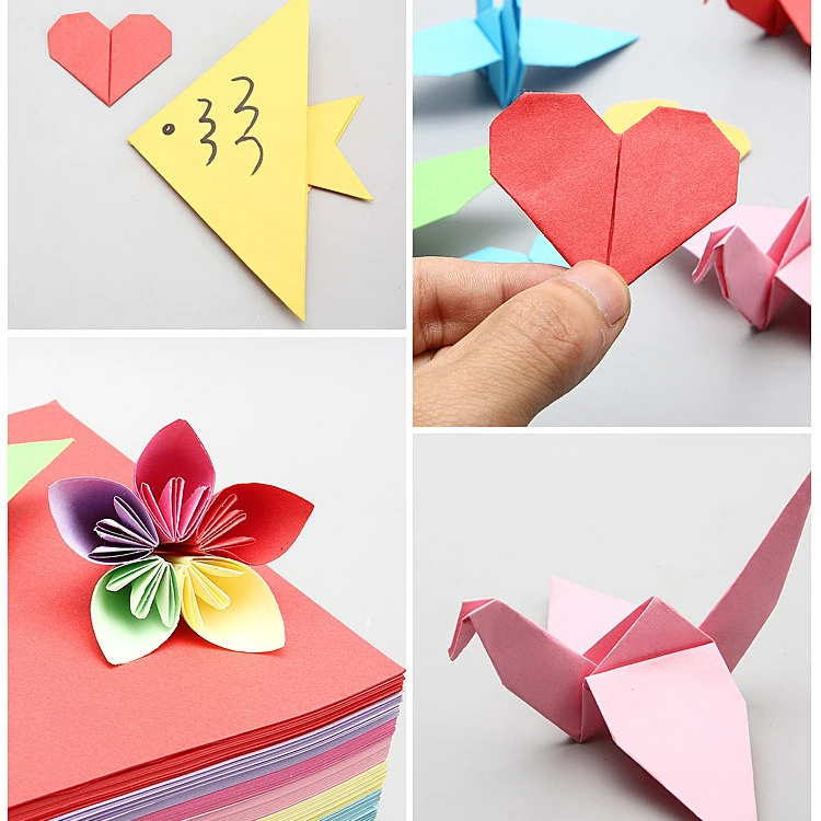 Goods In stock diy colorful origami paper set floding origami stars wholesale custom