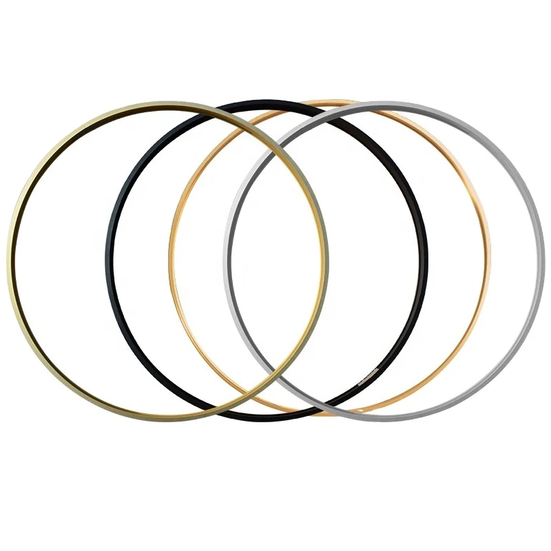 Wholesale European Modern Style Aluminium Extrusion Alloy Aluminum Mirror Frame Profile for