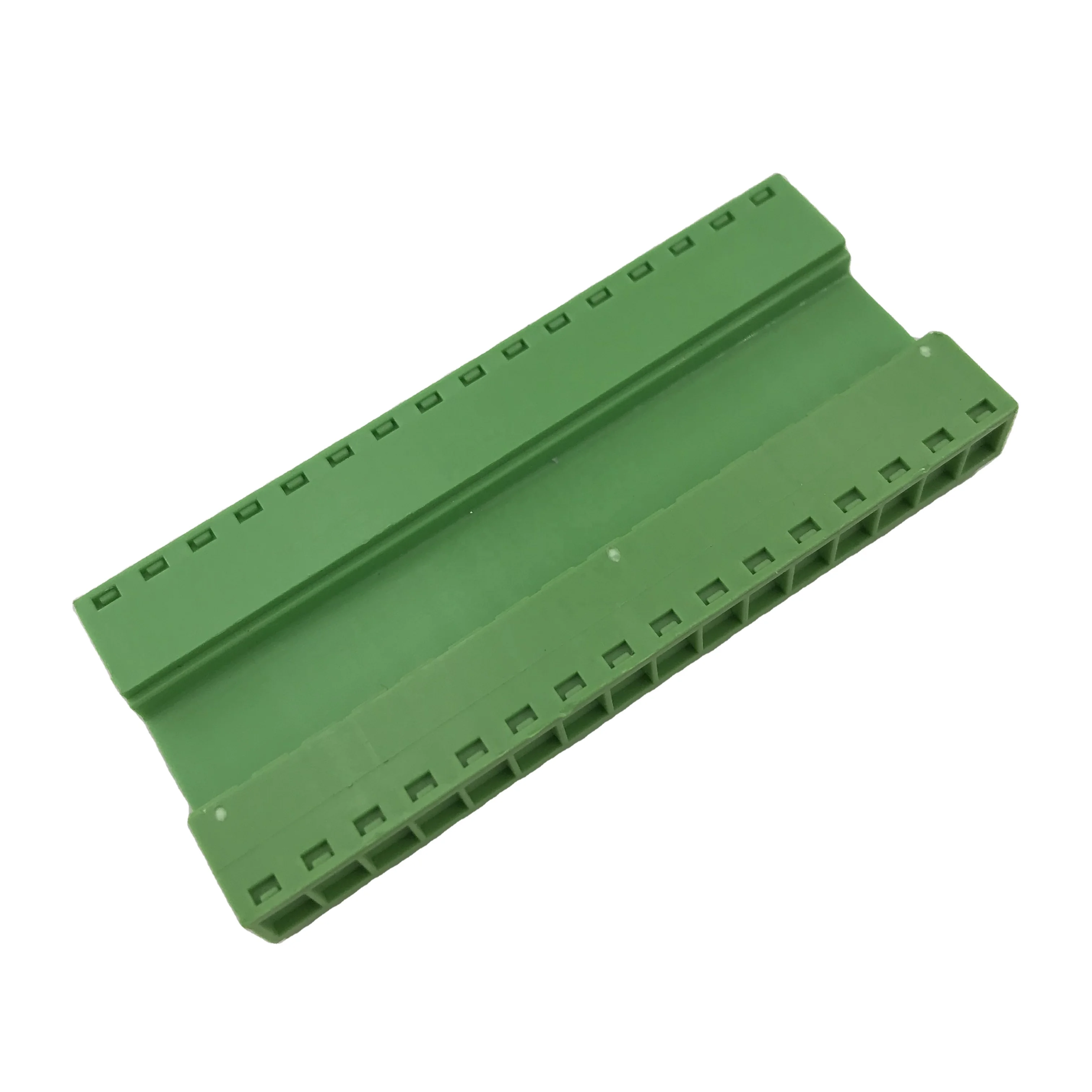 3.81mm pitch pluggable 16 pin contacts of wiring male to female terminal block 300V 8A