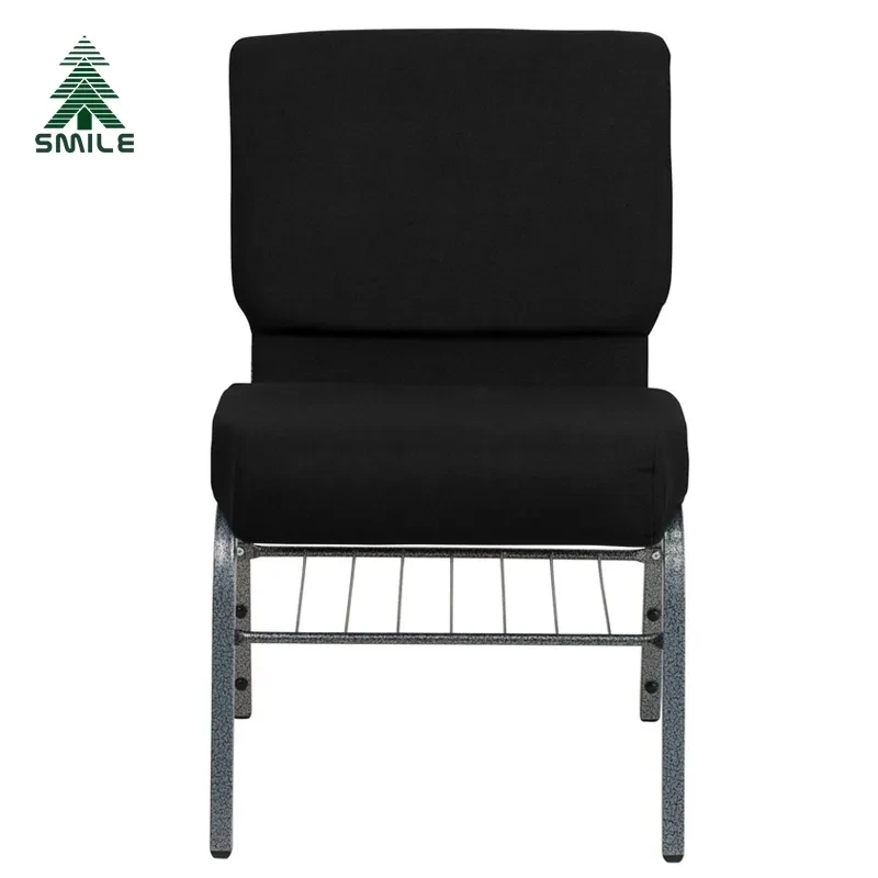 Factory Direct Wholesale Cheap Theater Auditorium Chair Fabric Upholstered Padded Church Chairs