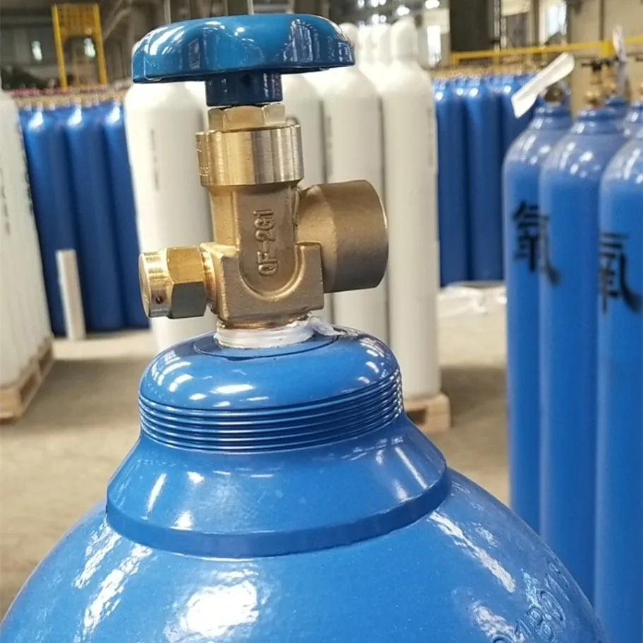 Кислородный газ высокой чистоты в цилиндре 40 л