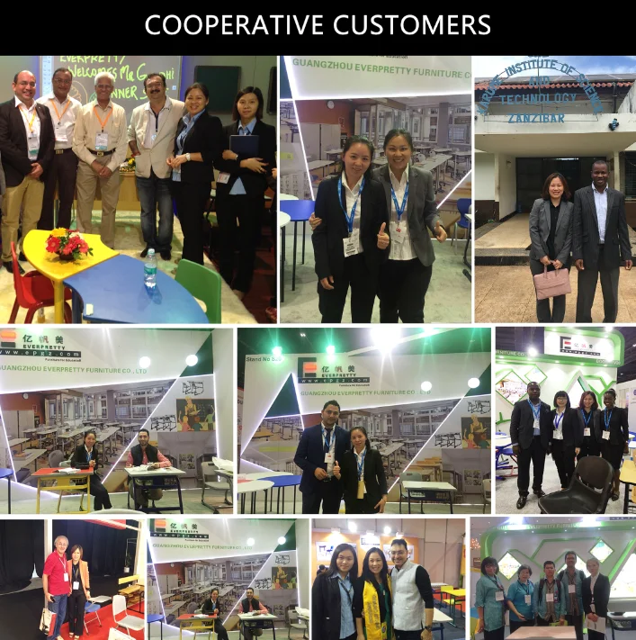 School Laboratory Equipment Commercial Chemical Working Wooden L-shape Wall Mounted Lab Desk with Sink Faucet