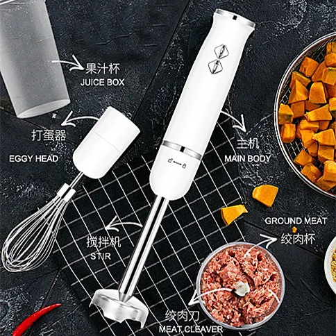 2022 portable juice blender 220V dc motor 500ml professional commercial 1200W smart hand mixer stick blender