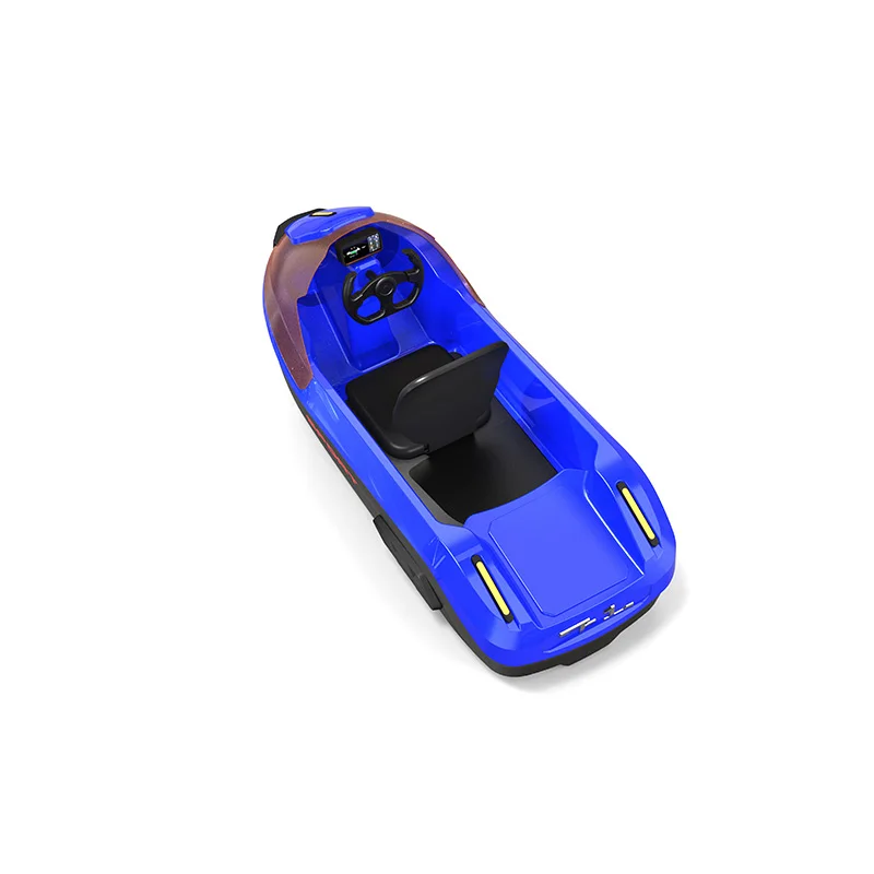 2024 Ocean Mini Jet Ski 15000W Powered 60Km/h Speed Small Boat Family Holiday Entertainment Go Skating Electric