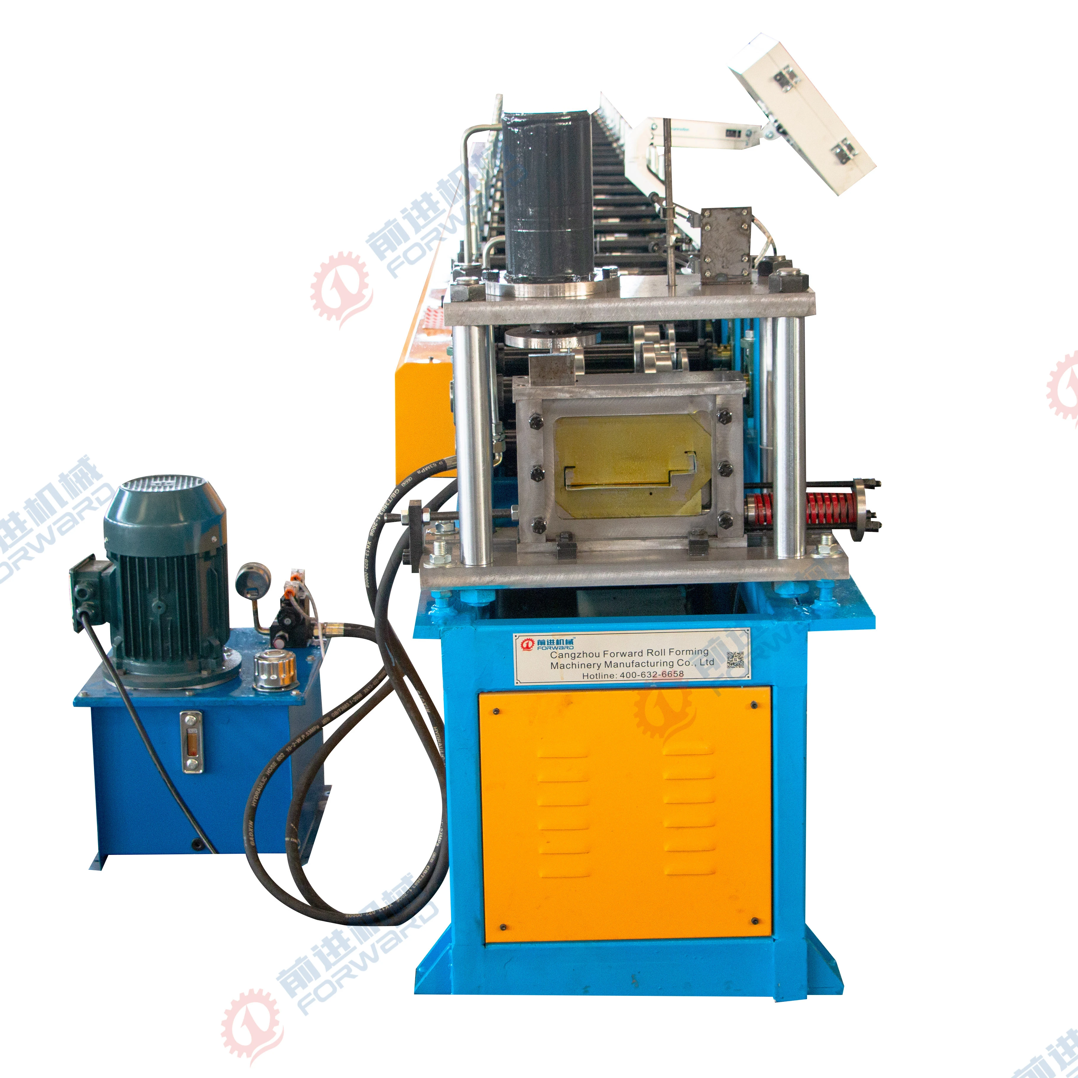 Door Frame Gat Rolling Forming Machine Steel Metal Door And Window frame machine/ Frame garage door making machine
