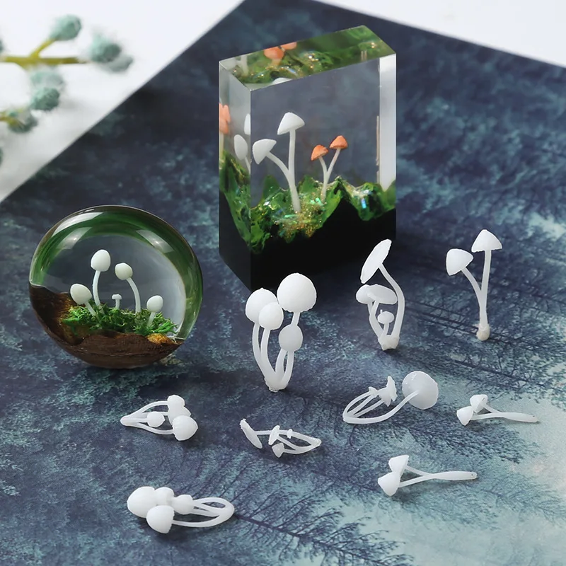  DIYCrystal клей лес пейзаж Морской Медузы серии filler3DMini Грибная