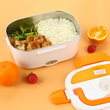 New Design Self Heating Leakproof  Food warmer Portable Heating Electric Lunch Box Food Heater