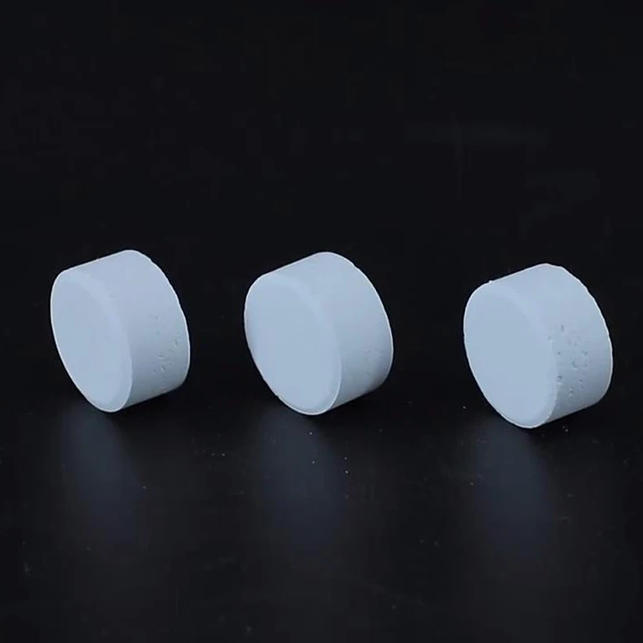 China Supply Swimming Pool water treatment  trichloroisocyanuric acid  TCCA 90% Chlorine Tablets  for hospital use