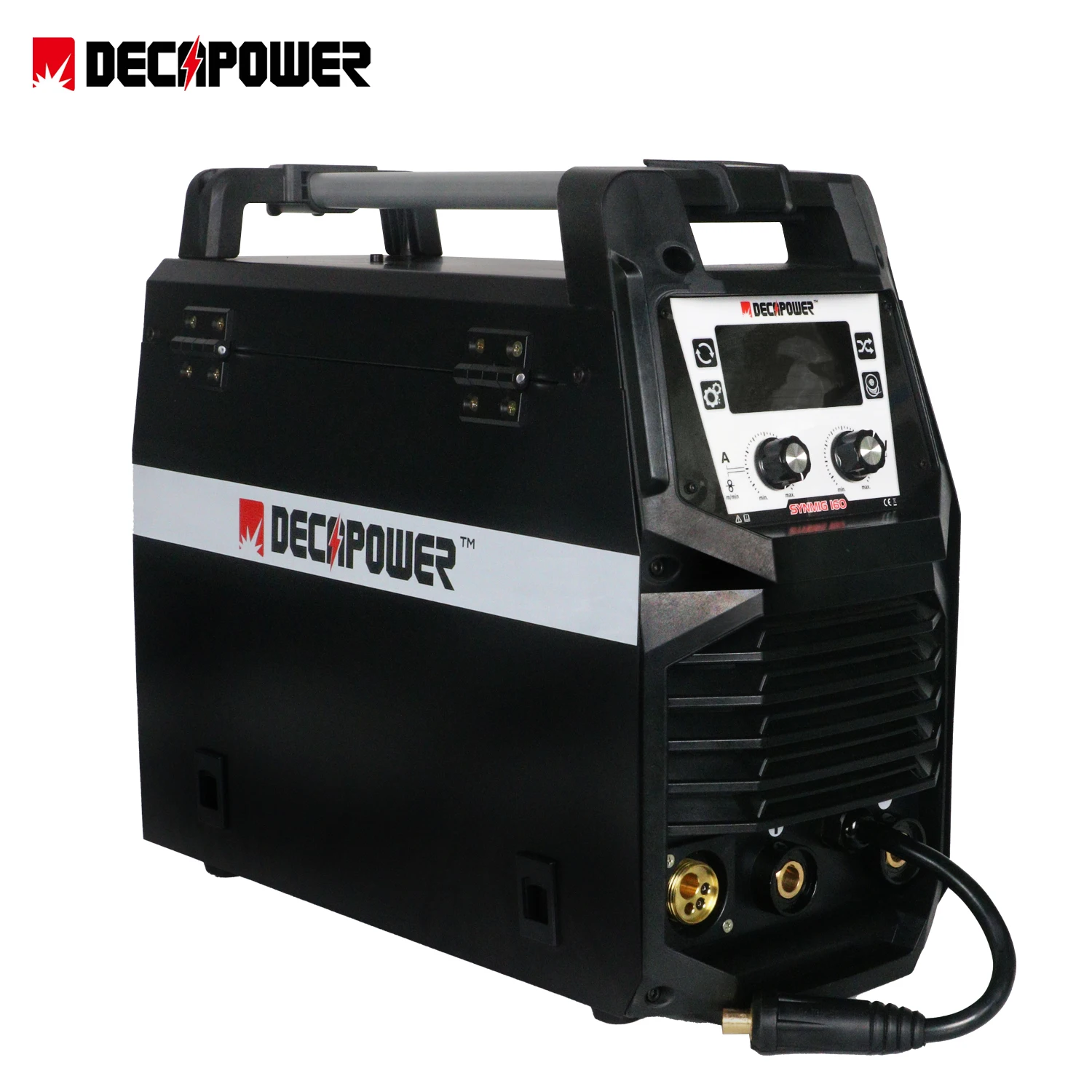 DECAPOWER 110V/220V CO2 бесгазовый флюс MIG сварщик 160A (SYNMIG-160BV)