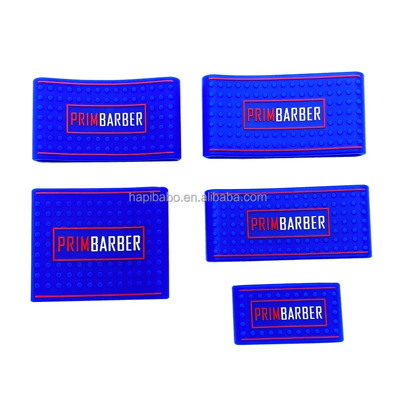 Hot selling Barber Hair Trimmer Clipper Grips 5 sizes/set  Anti Slip Rubber Flexible Shaver Grip Barberia Clipper Brand