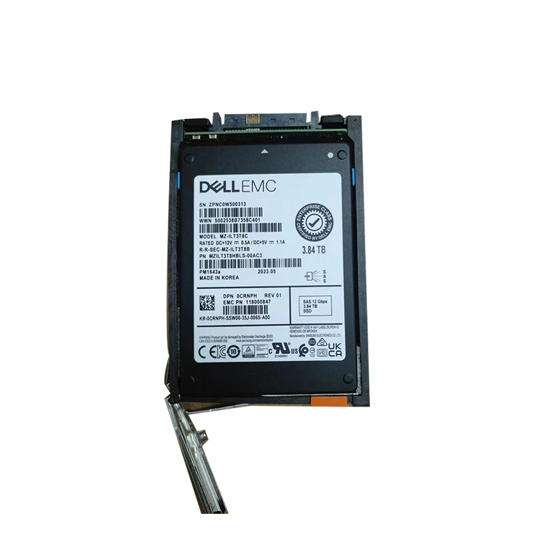 High Storage 3.84tb Ssd Sas For Emc Disk Server Rack Style Ssd 12gbps Unity Dell 3.84tb Ssd Sata Sas