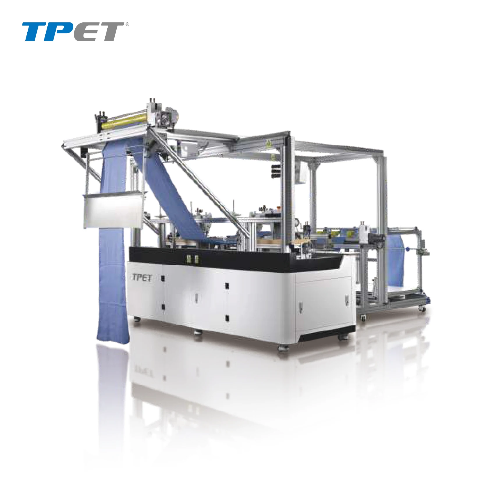 
ET-5830 TPET полностью автоматическая Высокоэффективная швейная машина для салфеток 