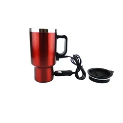 12V USB car mug bulk warmer porcelain mug  with charge