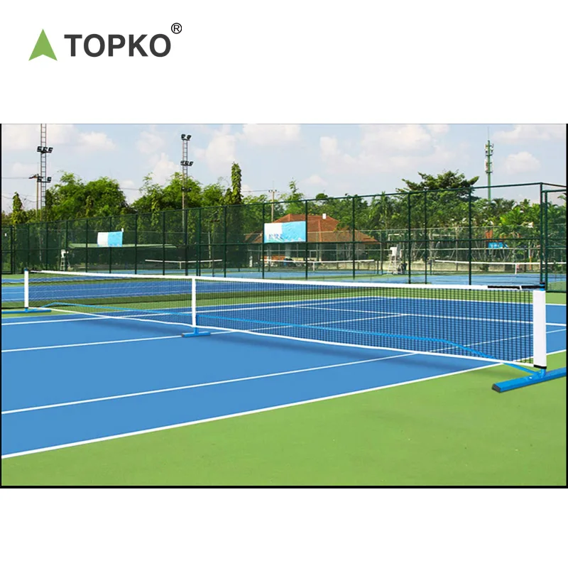 Высококачественное портативное ракетное весло TOPKO со съемной тренировочной сеткой для внутреннего и наружного использования