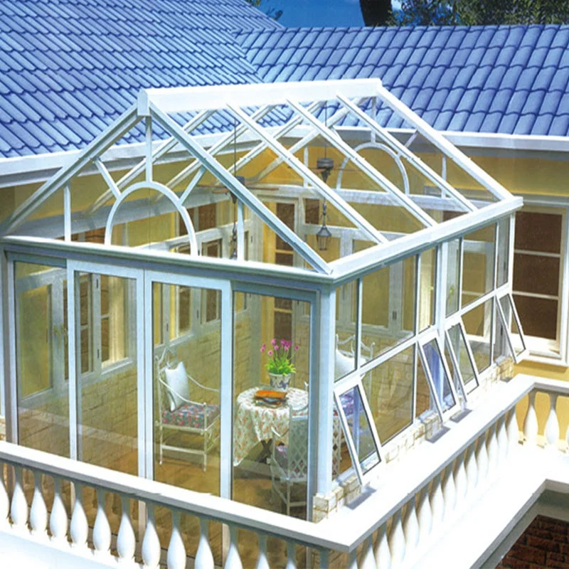 
Modern design of new products aluminium frame sunroom Free Standing sound insulation heat insulation Sun Rooms 