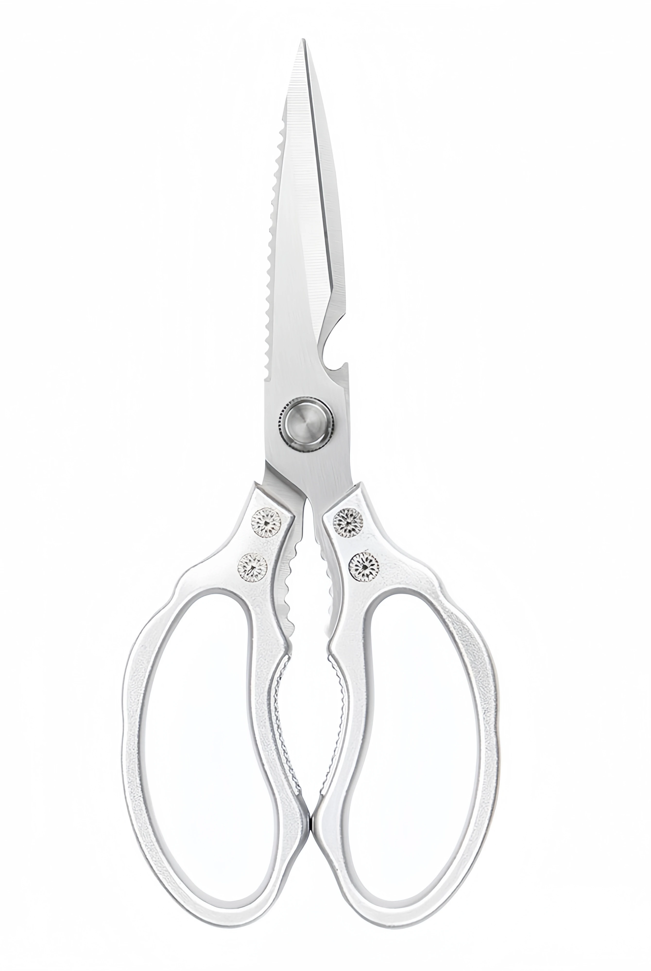 Aluminum Alloy Kitchen Accessories Handle Bone Scissors Perfect Tool for Cutting Chicken Bones