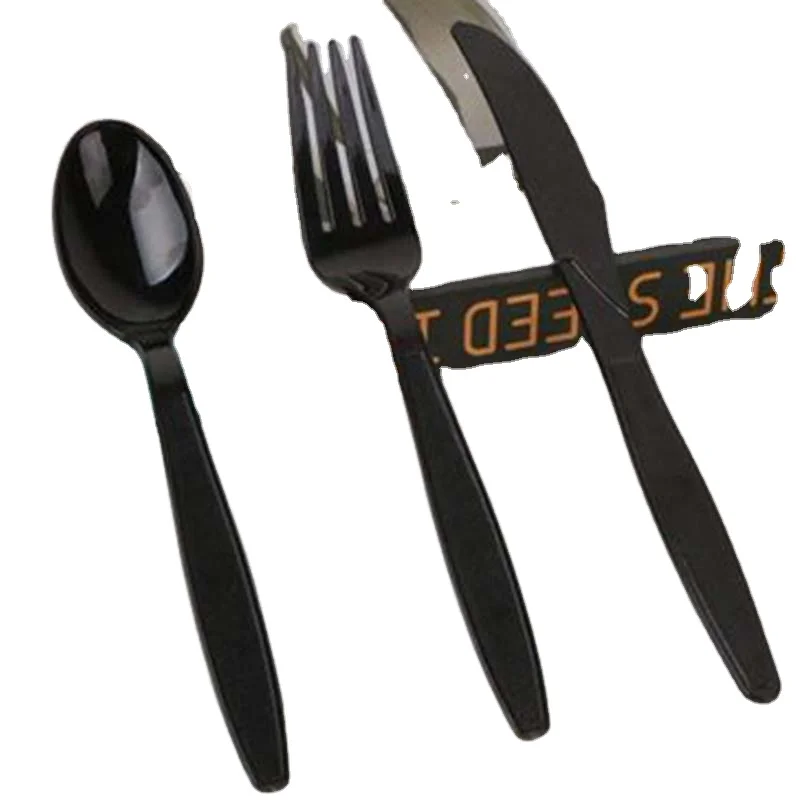 Biodisposable Custom Airline Pla Flateware Cutlery Sets Individually Packaging Tableware Pla Cutlery For Party