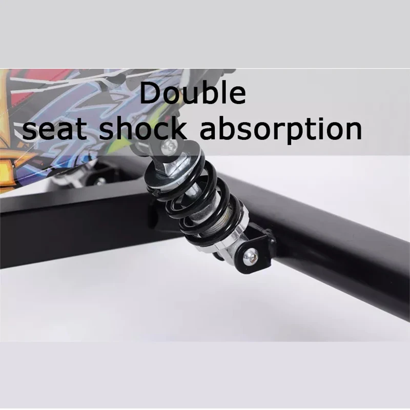 2023 Factory cheap price drift scooter 2 seats 36v 350w three wheels electric drifting scooter kids