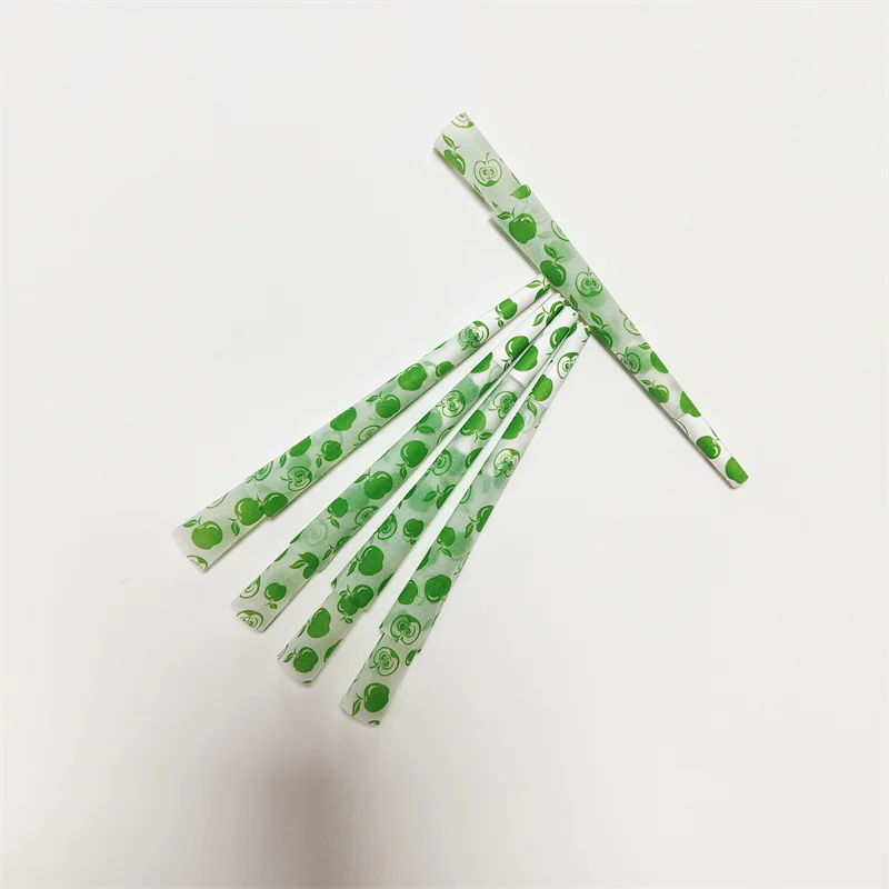 Hot--sale Apple Flavorable Jars Custom Smoking Paper King Size Pre rolled Cones Rolling Paper