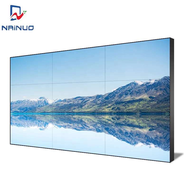 
Cheap hd 65 inch 3.5mm 4k seamless LCD video wall 