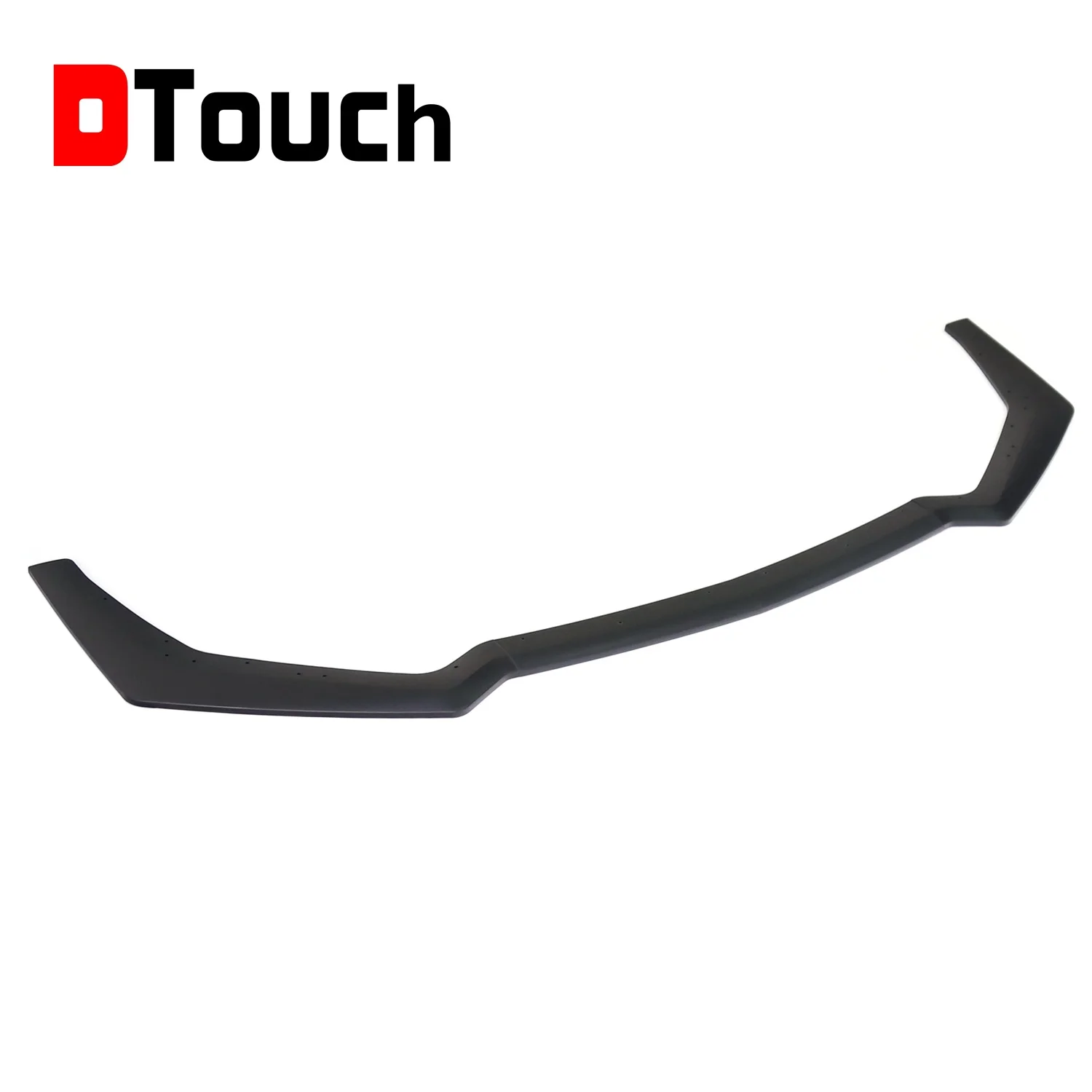 Комплект кузова переднего бампера автомобиля, сменный спойлер для губ, комплект из 3 предметов, матовый черный, совместимый с Ford Mustang 2018-2020