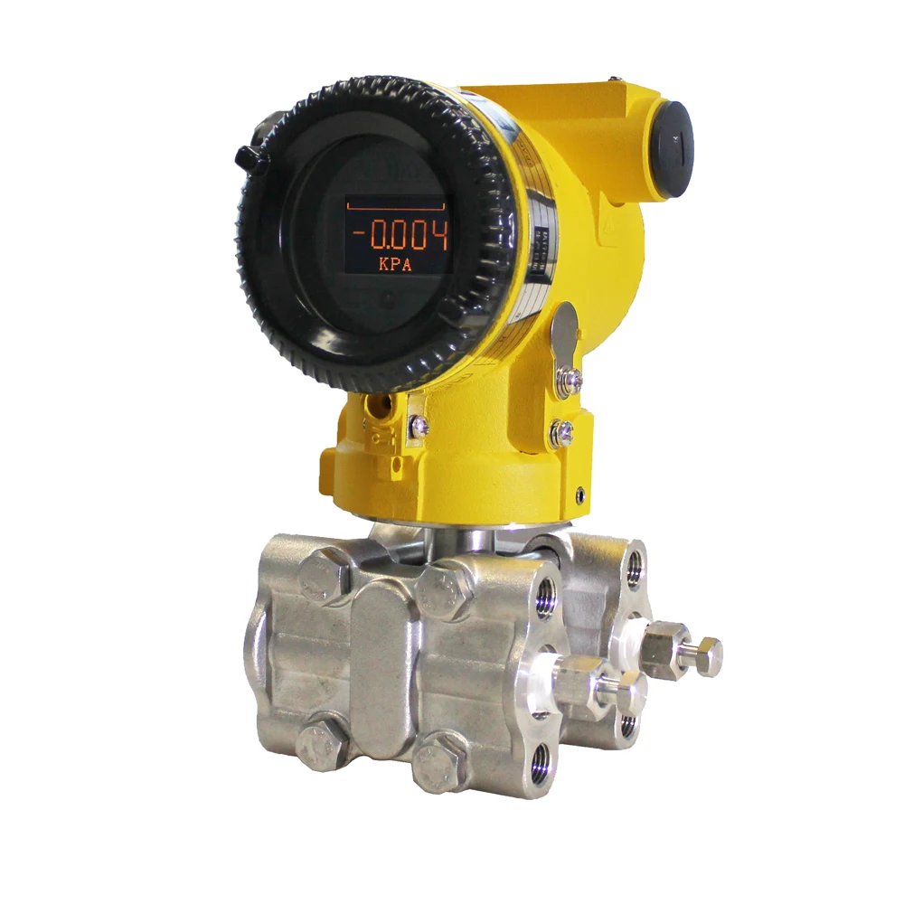 4-20mA HART Protocol Industrial Monocrystalline Silicon Differential Pressure Transmitter