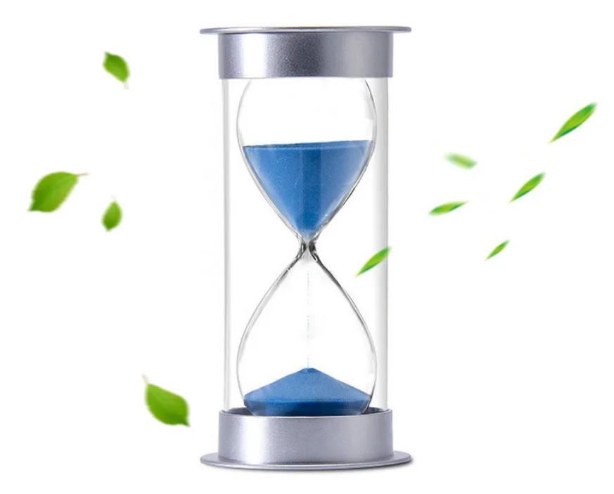 
Creative Ornaments Timer Hourglass 5/10/20/30/60 Minutes Home Birthday Gift Plastic Time Hourglass Promotional Gift 