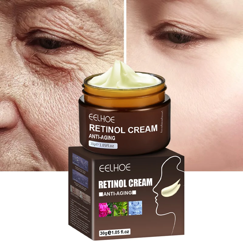 Wholesale Hyaluronic Acid Facial Moisturizing Eye Reduce Wrinkles Anti-aging Retinol Face Cream