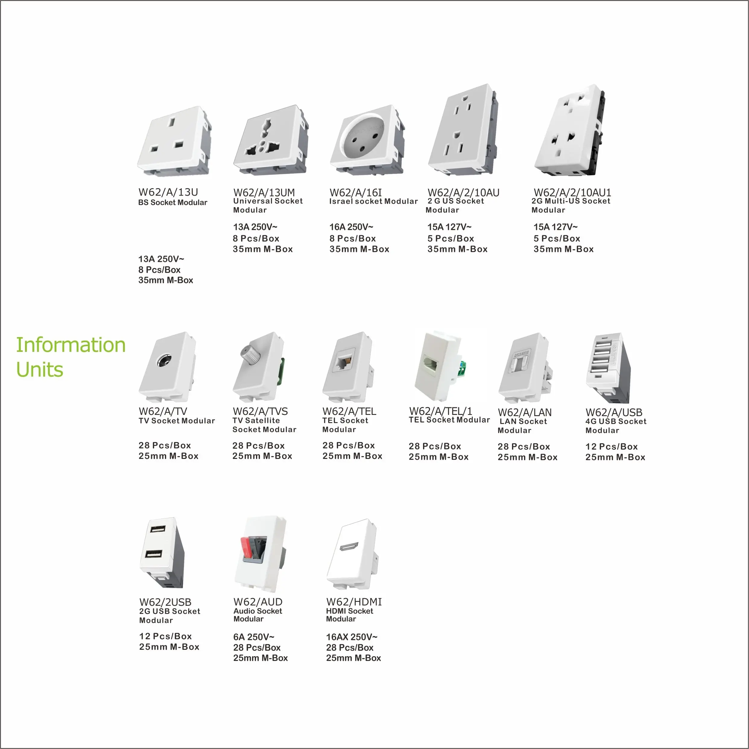 wall socket Multi Italian Power Socket Outlet Modular electrical sockets and switches China manufacturer and supplier
