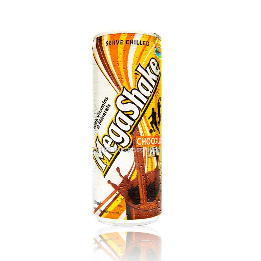 Chocolate Megashake Chocolate Milk Beverage Healthy Quality Soft Drink Liquid Chocolate Milk Drinking on Selling