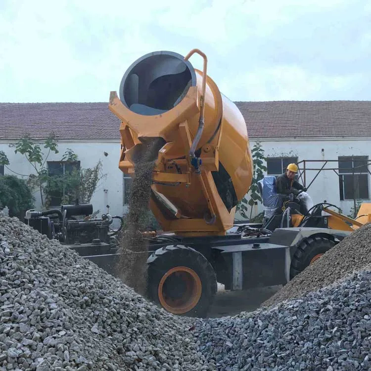 Cement Mixer Machine Self Loading Concrete Mixer for Sale