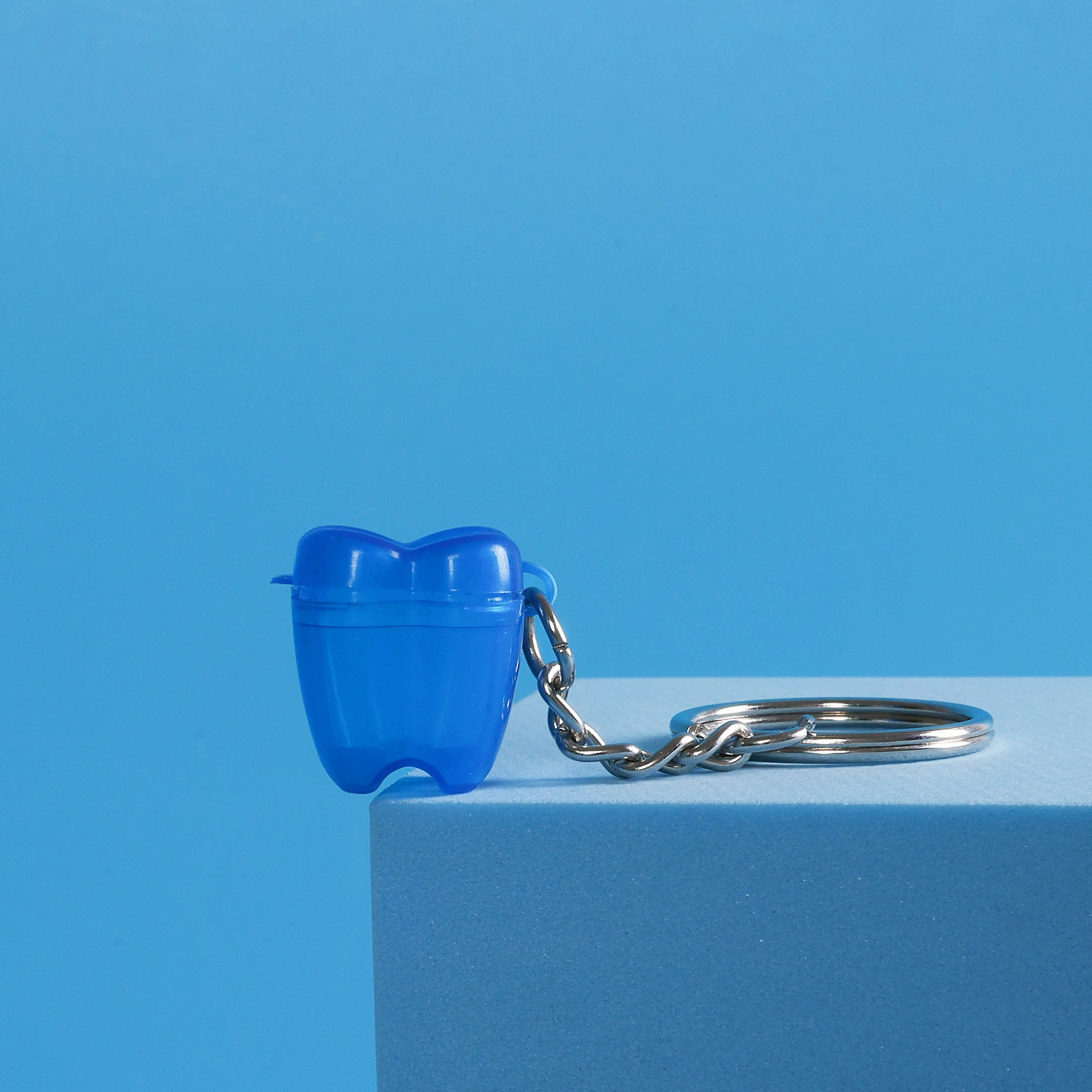 Colorful souvenir mini dental baby tooth keeper holder container milk teeth storage box