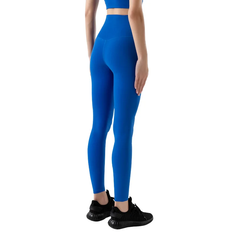 New one piece Nude yoga legging sportswear pants sexy tight yoga panty with pocket peach hip yoga leggins seamless scrunch pants