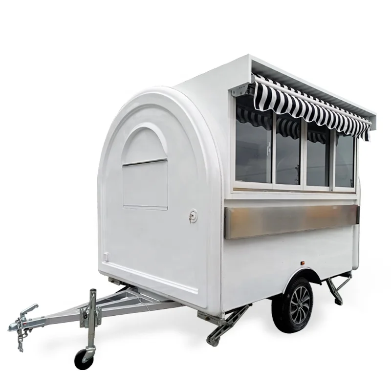 Custom USA stadard  Multiple styles closed catering food truck with awning,food trailer with 3+1 sink for sale
