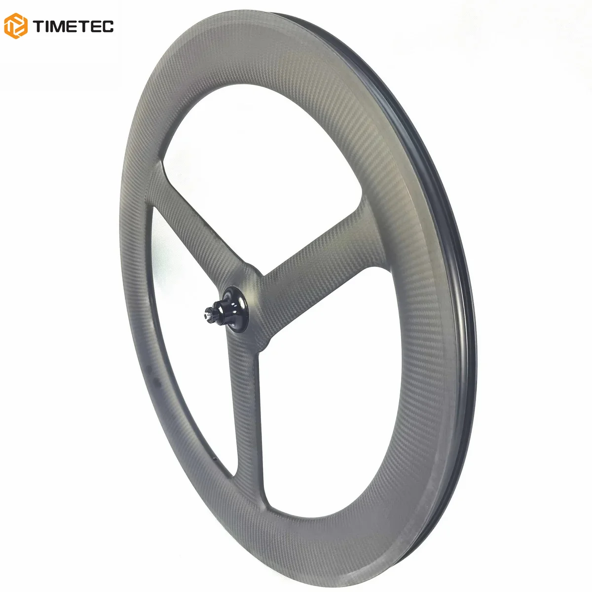 700C TT Bicycle Tri Spoke Carbon Road Wheels Rims Brake 65MM Profiles 27MM Width Tubeless Tubular Racing Bike Wheels