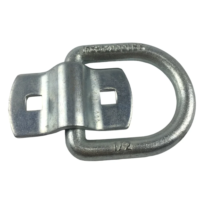 Forged D Ring Weld 41 Ton Clip Container Lashing D Ring With Clamp Forged D Ring