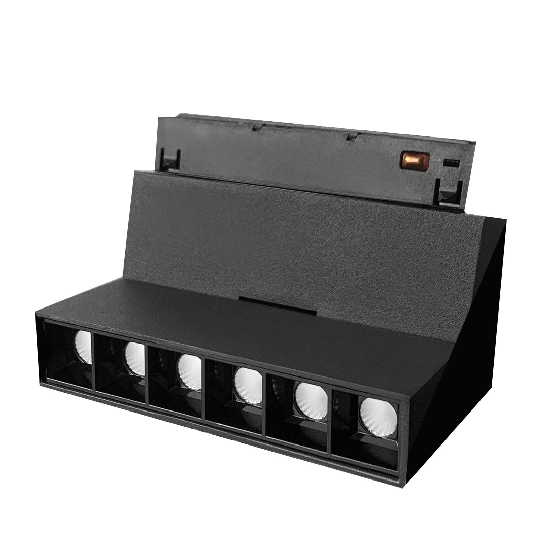 Mini Magnetic Light Led Rail System Work Creative Lamp 48v Recessed Dc48v Linear Cob Lights Adjustable Magnet Track Lighting 48