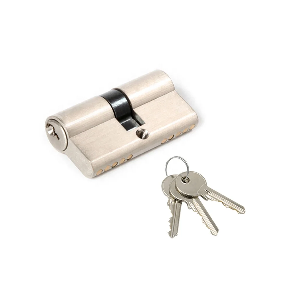 Безопасный профиль двойной открытый евро латунный дверной врезной замок цилиндр