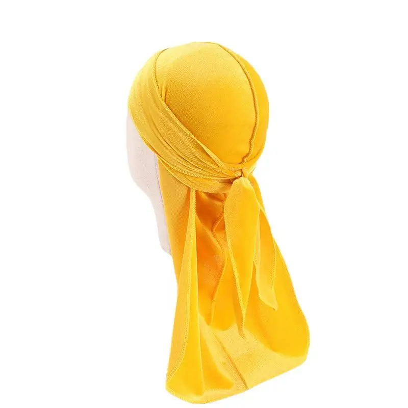 Custom  Durags Fashionable Unisex velvet  Durag for kid