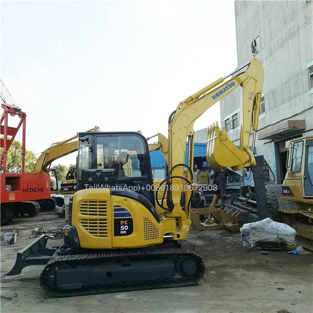 Mini Excavators Used PC50mr-2 PC50 Komatsu PC45 Small Digger
