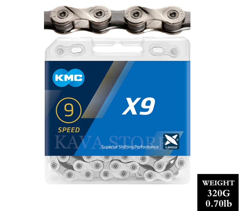  Велосипедная цепь Kmc X8 X9 X10 X11 X12 велосипедная 8/9/10/11/12 скорость дорожного горного велосипеда