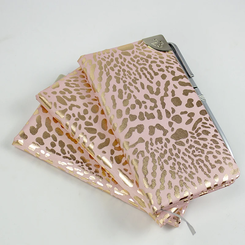 Custom 2022 mini planner 2022 gold manifestation planner daily  journals with customized logo