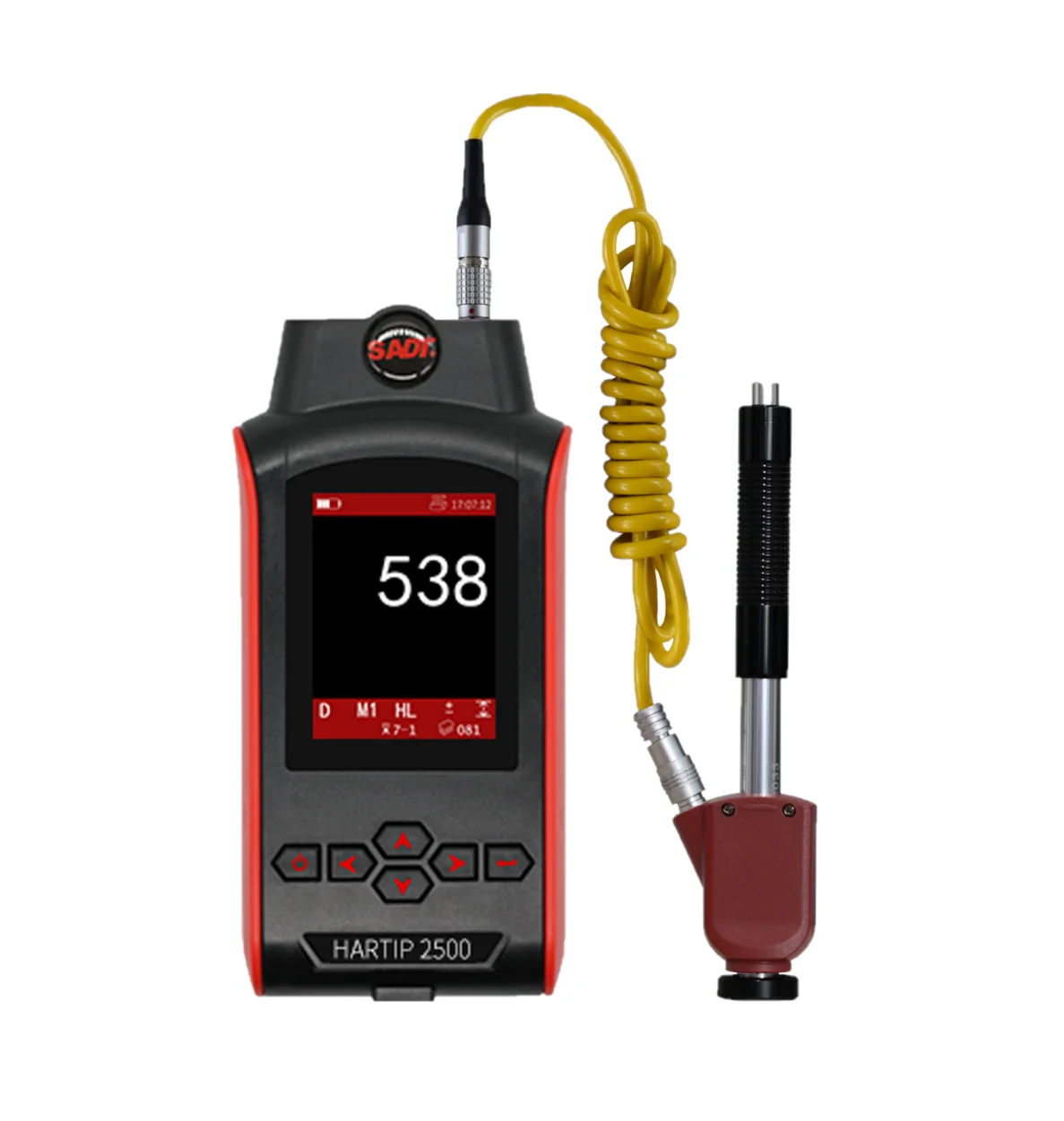 Portable Hardness Tester manufacturer HARTIP2500 with big color display ,+/-2 HLD, auto impact direction