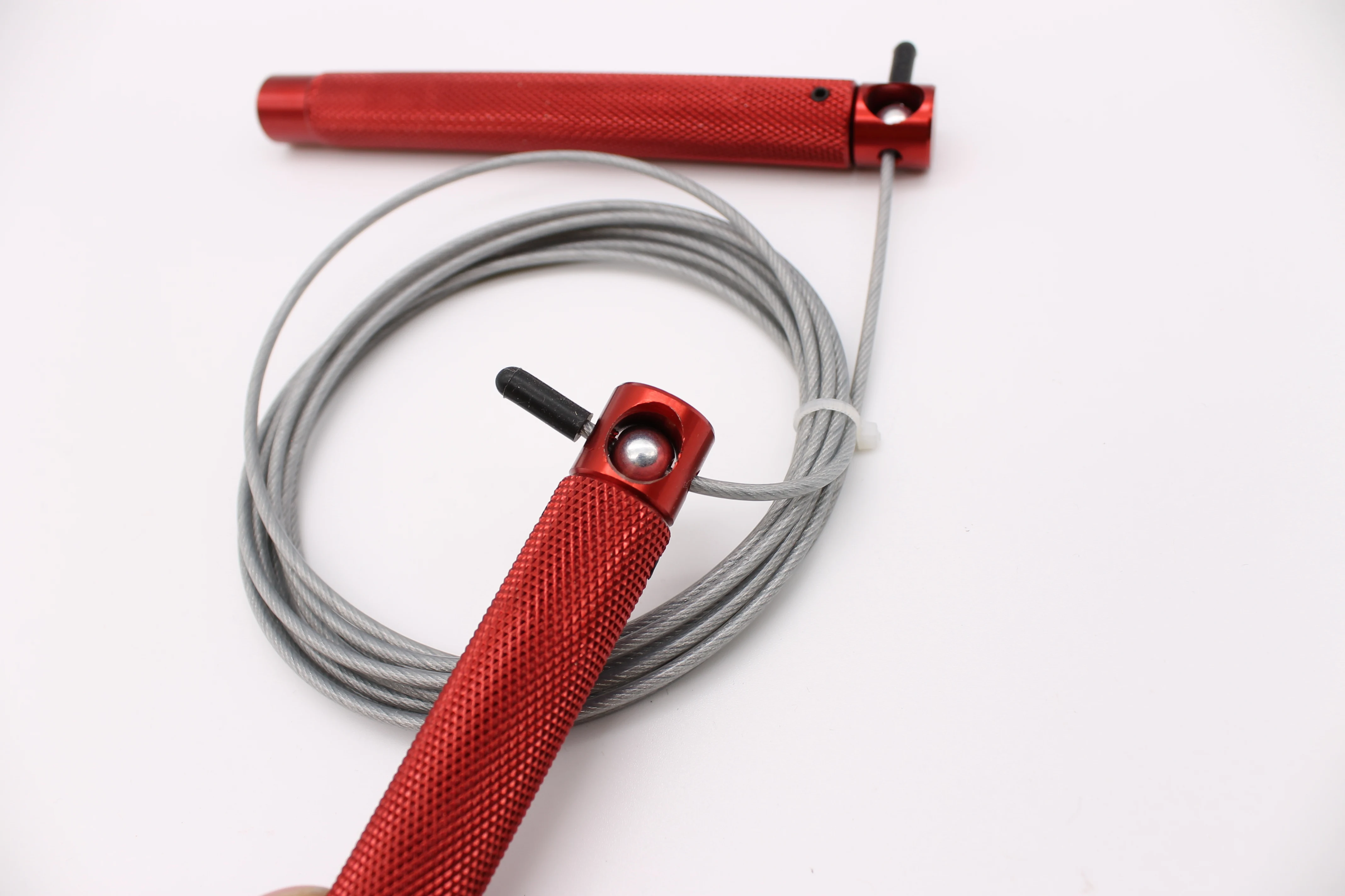 Aluminum mini bearing adjustable speed skipping jumping rope for fitness