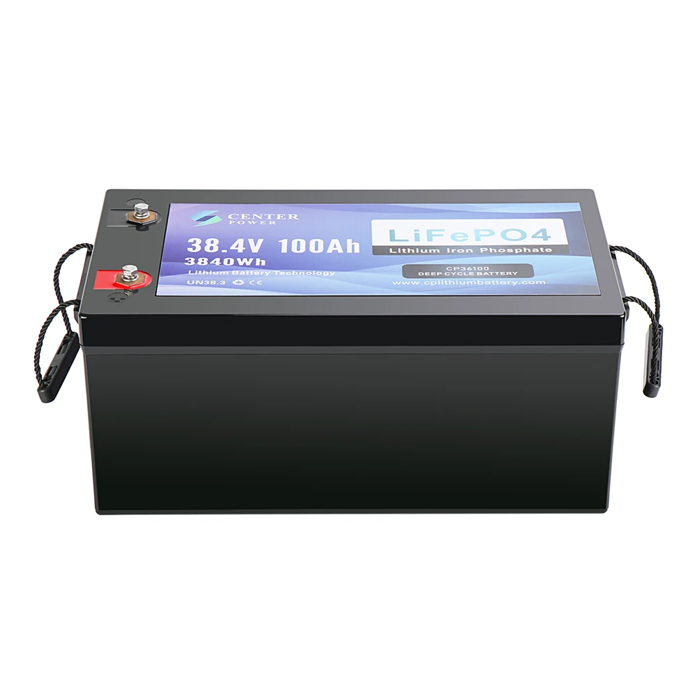 Center Power 36 volt marine lithium ion batteries 36v 100ah lifepo4 deep cycle marine battery